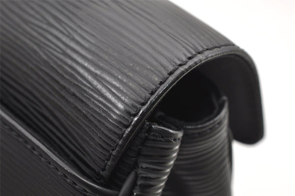 Authentic Louis Vuitton Epi Segur PM Hand Bag Black M58822 LV 7428I