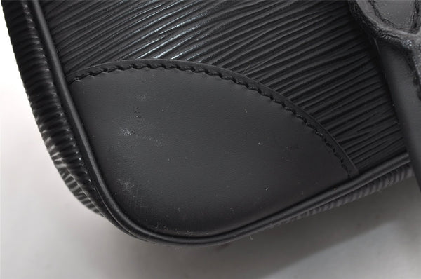 Authentic Louis Vuitton Epi Segur PM Hand Bag Black M58822 LV 7428I
