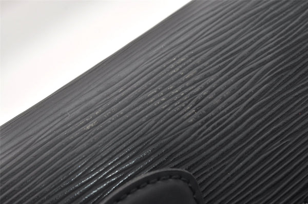 Authentic Louis Vuitton Epi Segur PM Hand Bag Black M58822 LV 7428I