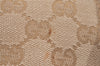 Authentic GUCCI Sherry Line Tote Bag GG Canvas Leather 137396 Beige Pink 7428J