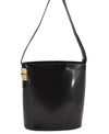 Authentic GUCCI Vintage Shoulder Hand Bag Purse Leather Black 7429I