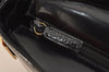 Authentic GUCCI Vintage Shoulder Hand Bag Purse Leather Black 7429I