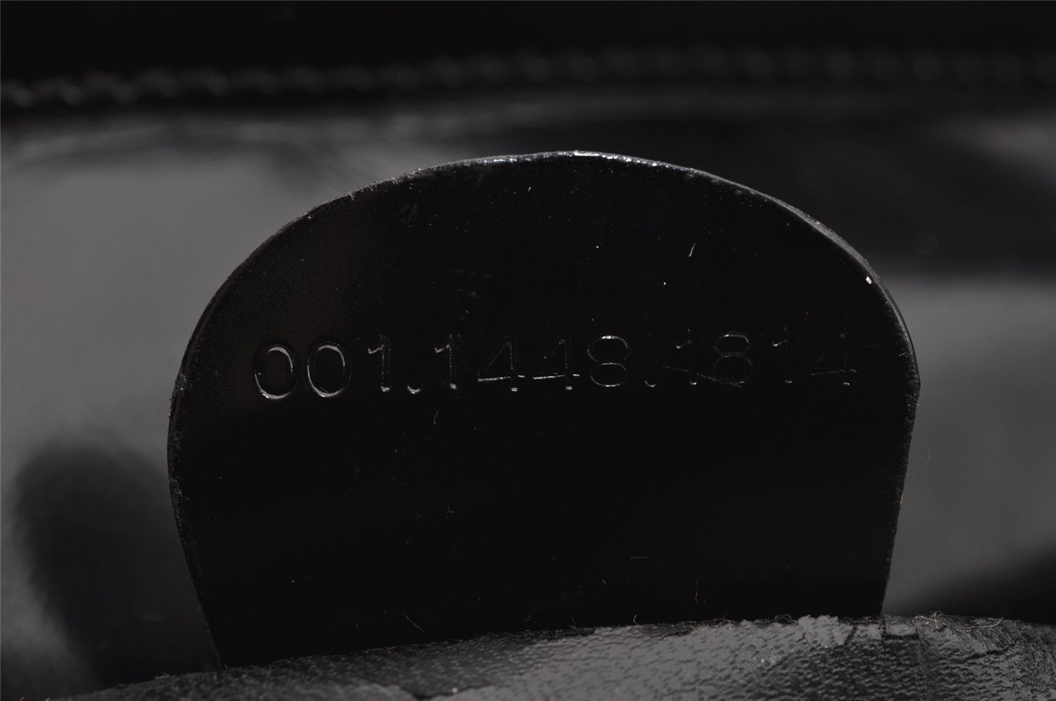 Authentic GUCCI Vintage Shoulder Hand Bag Purse Leather Black 7429I