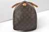 Authentic Louis Vuitton Monogram Speedy 35 Hand Boston Bag M41524 LV Junk 7429K