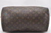 Authentic Louis Vuitton Monogram Speedy 35 Hand Boston Bag M41524 LV Junk 7429K