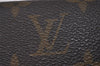 Auth Louis Vuitton Monogram Pochette Porte Monnaie Credit Wallet M61723 LV 7430I