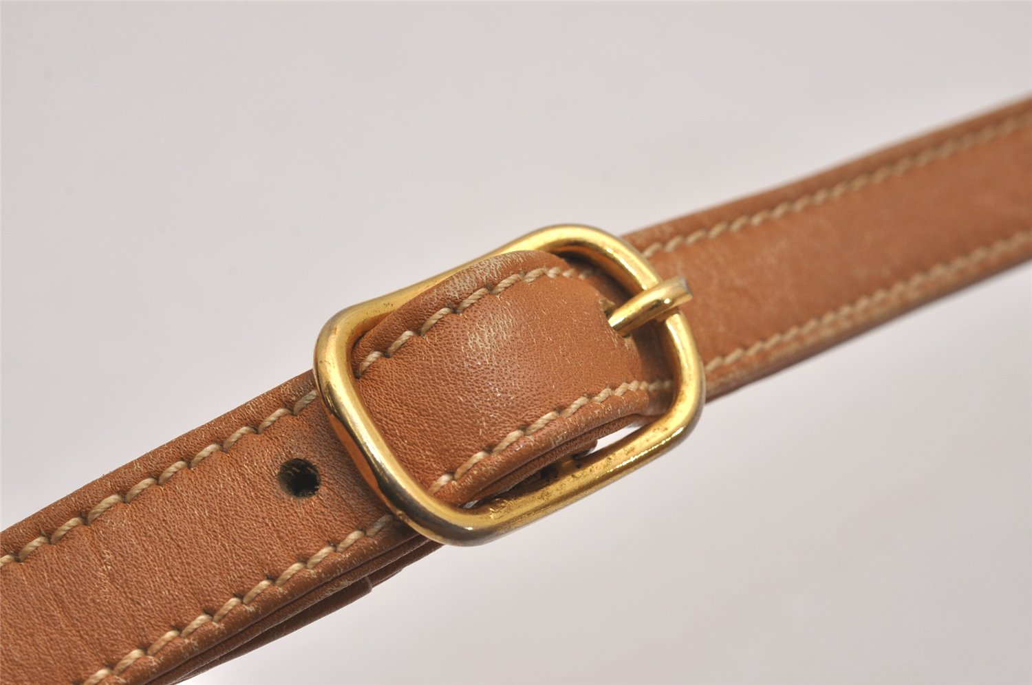 Authentic GUCCI Micro GG PVC Leather Shoulder Cross Body Bag Purse Brown  7431J