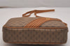 Authentic GUCCI Micro GG PVC Leather Shoulder Cross Body Bag Purse Brown  7431J