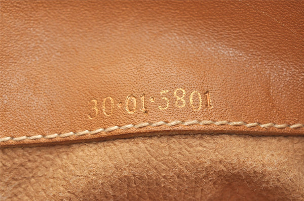 Authentic GUCCI Micro GG PVC Leather Shoulder Cross Body Bag Purse Brown  7431J