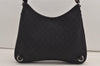 Authentic GUCCI Abbey Shoulder Tote Bag GG Canvas Leather 268636 Black 7432J