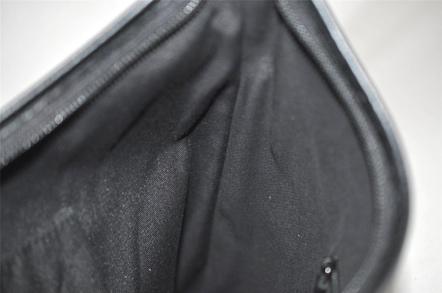 Authentic GUCCI Abbey Shoulder Tote Bag GG Canvas Leather 268636 Black 7432J