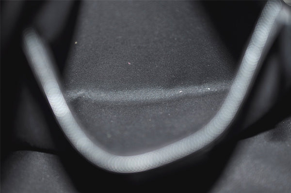 Authentic GUCCI Abbey Shoulder Tote Bag GG Canvas Leather 268636 Black 7432J