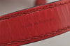 Authentic Louis Vuitton Epi Petit Noe Shoulder Drawstring Bag M44107 Red 7433J