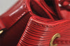 Authentic Louis Vuitton Epi Petit Noe Shoulder Drawstring Bag M44107 Red 7433J