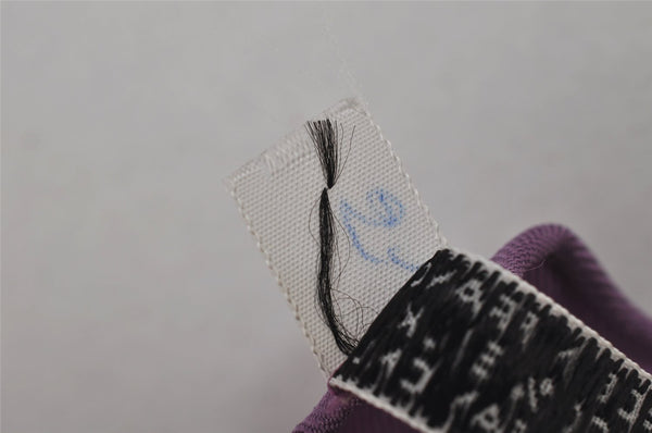 Authentic HERMES Carre 90 Scarf "Souvenirs d'Asie" Silk Purple 7434J