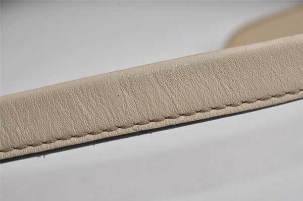 Authentic GUCCI New Britt Shoulder Bag GG Canvas Leather 182491 Brown 7435J