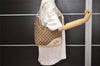 Authentic GUCCI New Britt Shoulder Bag GG Canvas Leather 182491 Brown 7435J