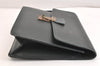 Authentic Louis Vuitton Taiga Pochette Kourad Clutch Bag Green M30194 LV 7435K