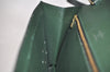 Authentic Louis Vuitton Taiga Pochette Kourad Clutch Bag Green M30194 LV 7435K