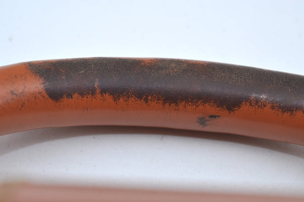 Authentic Louis Vuitton Epi Serviette Fermoir Briefcase Brown M54358 LV 7436H