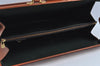 Authentic Louis Vuitton Epi Serviette Fermoir Briefcase Brown M54358 LV 7436H