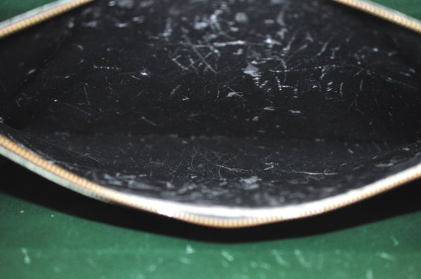 Authentic Louis Vuitton Epi Serviette Fermoir Briefcase Brown M54358 LV 7436H