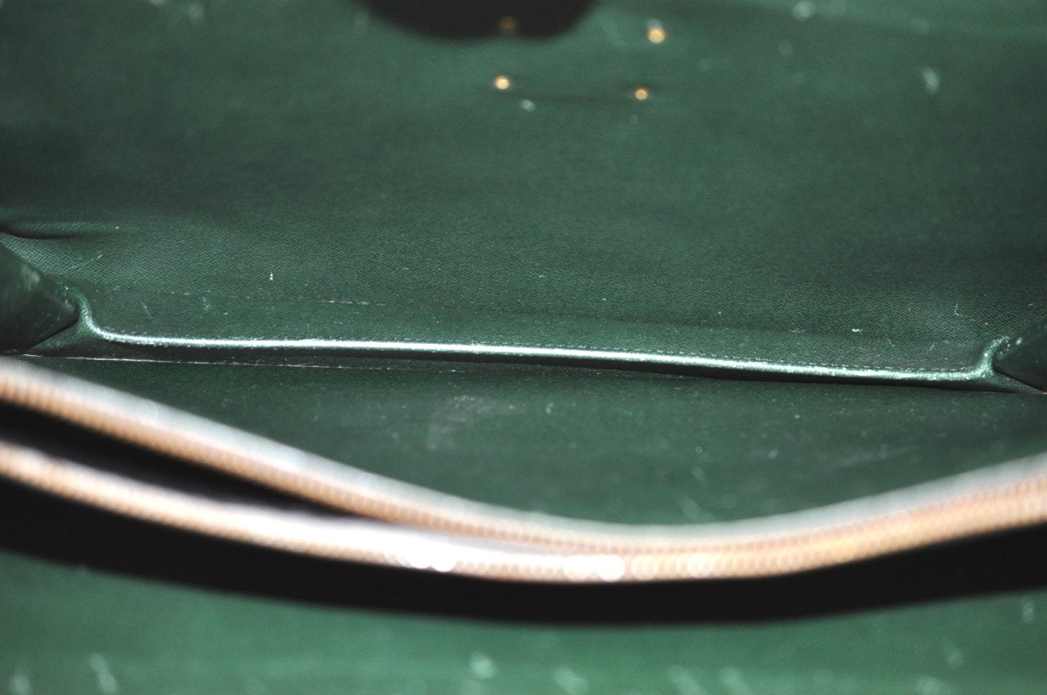 Authentic Louis Vuitton Epi Serviette Fermoir Briefcase Brown M54358 LV 7436H