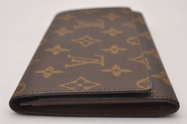 Authentic Louis Vuitton Monogram Porte Yen Long Wallet Purse M61820 LV 7437I