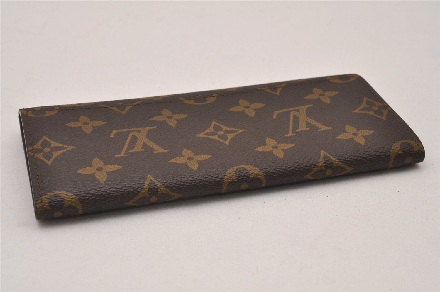 Authentic Louis Vuitton Monogram Porte Yen Long Wallet Purse M61820 LV 7437I