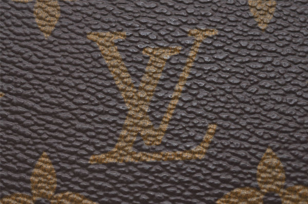 Authentic Louis Vuitton Monogram Porte Yen Long Wallet Purse M61820 LV 7437I