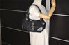 Authentic PRADA Vintage Nylon Tessuto Shoulder Hand Bag Purse Black 7437J