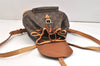 Authentic Louis Vuitton Monogram Montsouris MM Backpack M51136 LV 7437K