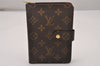 Authentic Louis Vuitton Monogram Porte Papier Zip Bifold Wallet M61207 LV 7438I