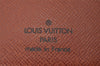 Authentic Louis Vuitton Monogram Porte Papier Zip Bifold Wallet M61207 LV 7438I