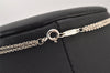 Authentic TIFFANY & Co. Double Chain Infinite Motif Necklace Silver 7438K