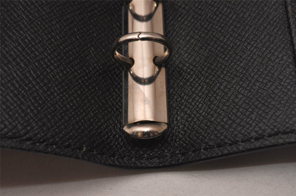 Authentic Louis Vuitton Epi Z Agenda PM Notebook Cover Black R20092 LV 7439I