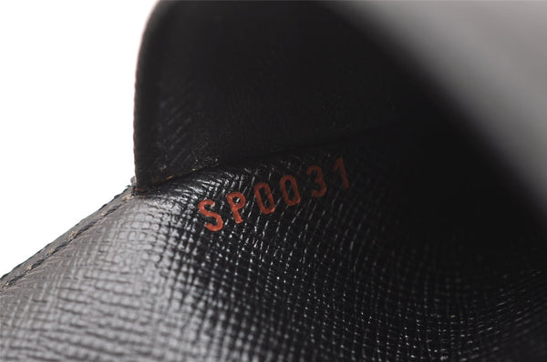 Authentic Louis Vuitton Epi Z Agenda PM Notebook Cover Black R20092 LV 7439I