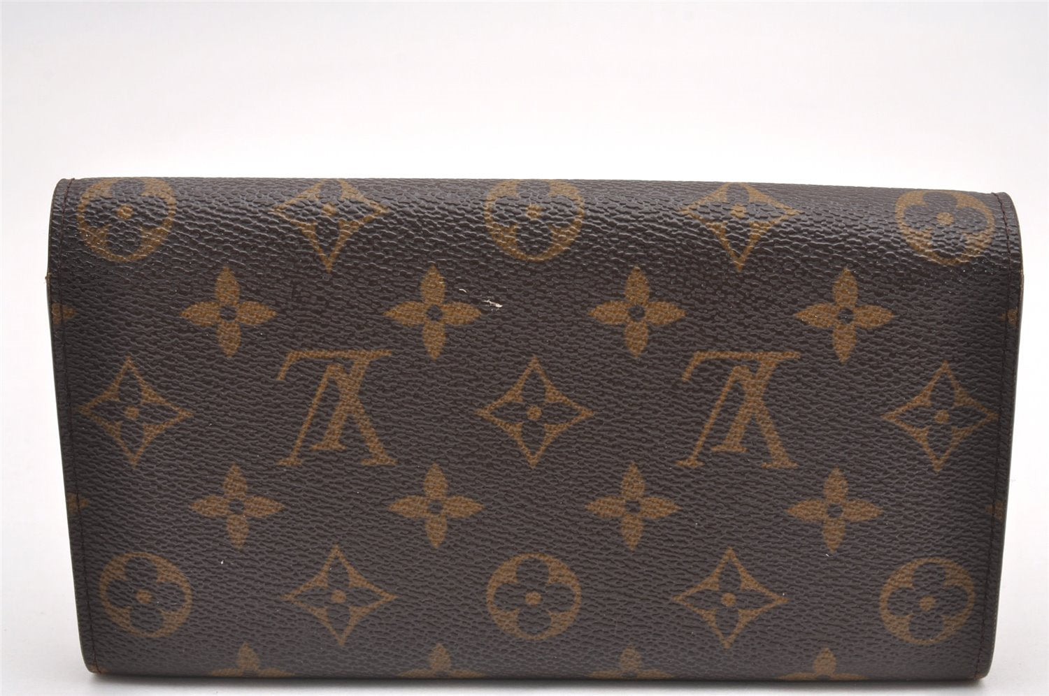 Auth Louis Vuitton Monogram Pochette Porte Monnaie Credit Wallet M61725 LV 7440I