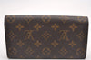 Auth Louis Vuitton Monogram Pochette Porte Monnaie Credit Wallet M61725 LV 7440I