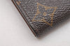 Auth Louis Vuitton Monogram Pochette Porte Monnaie Credit Wallet M61725 LV 7440I