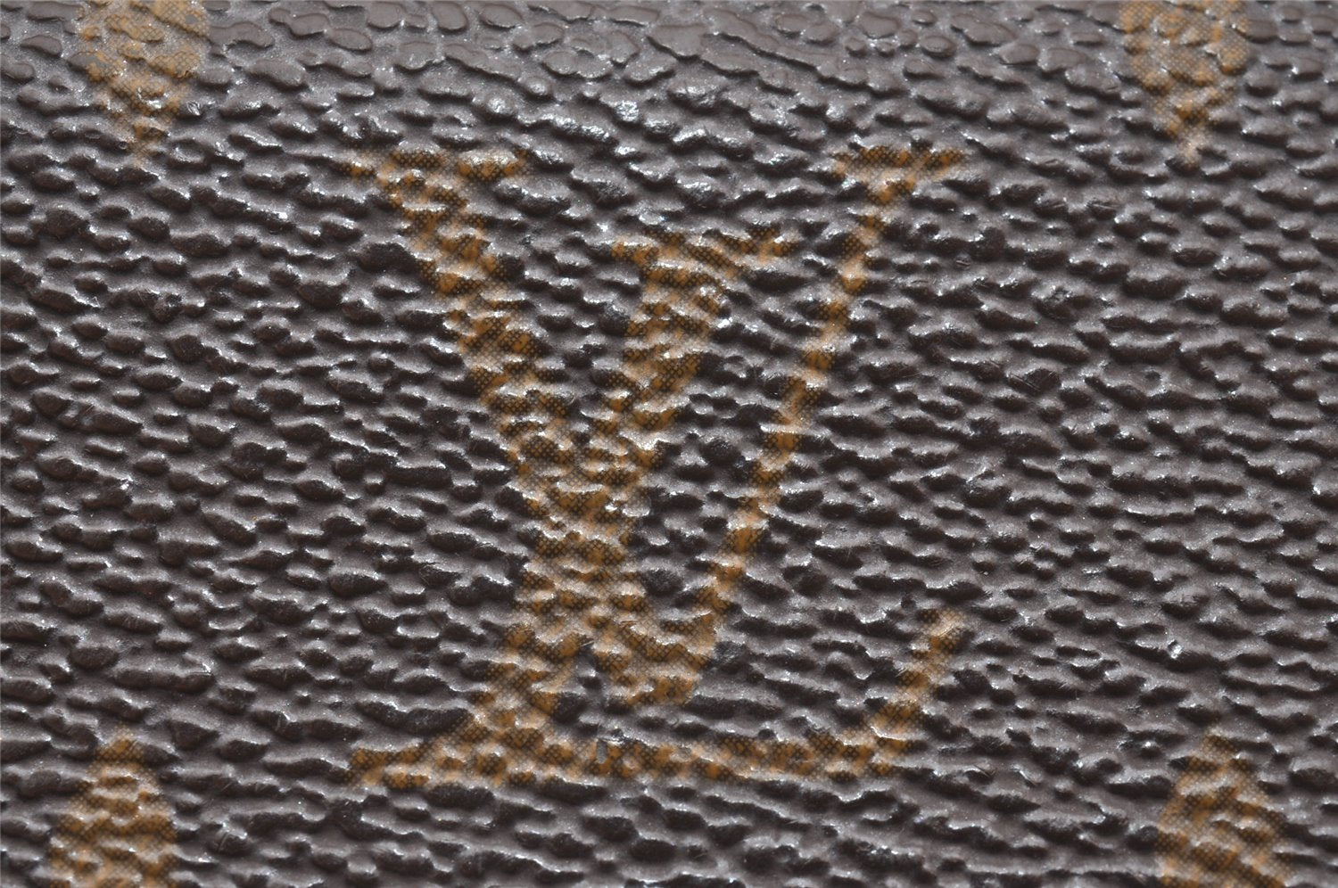 Auth Louis Vuitton Monogram Pochette Porte Monnaie Credit Wallet M61725 LV 7440I