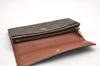 Auth Louis Vuitton Monogram Pochette Porte Monnaie Credit Wallet M61725 LV 7440I