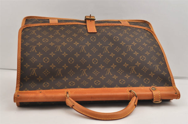 Authentic Louis Vuitton Monogram Sac Kleber Travel Bag M58122 LV 7440J