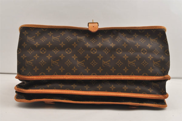 Authentic Louis Vuitton Monogram Sac Kleber Travel Bag M58122 LV 7440J