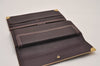 Auth Louis Vuitton Suhali Porte Tresor International Wallet M91838 Purple 7441I