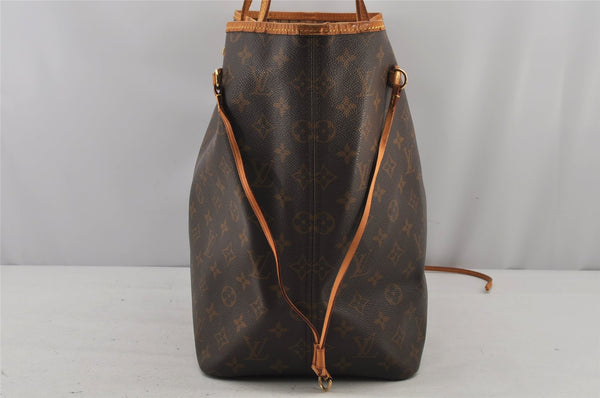 Authentic Louis Vuitton Monogram Neverfull GM Shoulder Tote Bag M40157 LV 7441J