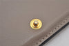 Authentic FENDI F is FENDI Vintage Bifold Wallet Purse Leather Brown 7442K