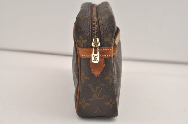 Authentic Louis Vuitton Monogram Compiegne 23 Clutch Hand Bag M51847 LV 7443J