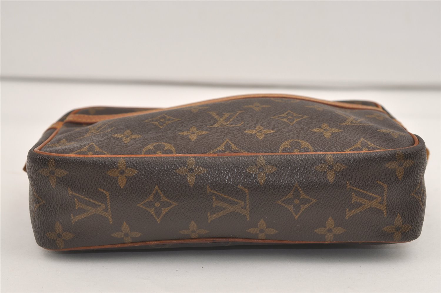 Authentic Louis Vuitton Monogram Compiegne 23 Clutch Hand Bag M51847 LV 7443J