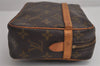 Authentic Louis Vuitton Monogram Compiegne 23 Clutch Hand Bag M51847 LV 7444J